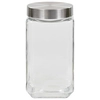 Dishes with silver lids, 6pcs., 2100ml