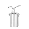 Dispensador de Salsas Hendi 558102 4,5l Gastronomía Acero Inoxidable