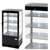 Display de Refrigeração 78l Led Preto Stalgast 852174