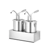 Distributeur de Sauce Distributeur Inox 9l 400x200x440 Hendi 558119