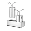 Distributeur de Sauce Distributeur Inox 9l 400x200x440 Hendi 558119