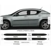 Dodge Avneger - BLACK Side Door Moldings