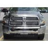 Dodge RAM 2009+ Chrome Strips Grill Chrome Dummy Bumper Tuning