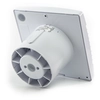Domácí ventilátor prestiž 120 HS / nástěnná verze s vlhkoměrem, s gravitační klapkou / 01-028