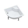Doris standard acrylic shower tray półokrągłyR55 90x90 depth 28 cm 3.223.The set includes: acrylic shower tray, frame L06