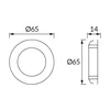 Downlight cu LED încastrat ROLO LED C 1,9W ALB NW