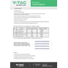 Draagbaar zonnepaneel 120W voor V-TAC draagbare energieopslag