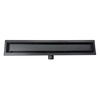 Drain linéaire sous carrelage 2 en 1 100cm BLACK Sea-Horse OL-A02S-100B