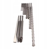 DRILLS FOR CONCRETE + CHISELS SET 12 PCS SDS+