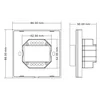 Driver T-LED dimLED OV DUPLEX RGB 3K Culoare: Alb