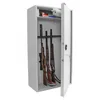 Dulap arme certificat antifractionat Yukon14 key 1500x800x400mm EN14450/S1 gri open