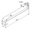 DURSE verstellbarer Dachhalter 898141