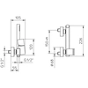 Duschset mit Chromhahn Palazzani Track 092027