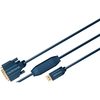DVI-D (18 + 1) Single Link - HDMI Goobay 2m cable
