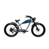 e-bike Varaneo Café Racer antracite/azul oceano;17,4 Ah/626,4 o que; rodas 26*4"