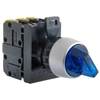 Selector switch, complete Spamel ST22-P3L.G-20-230-LED-AC Toggle Yellow IP65 Screw connection Plastic