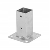 COLUMN BASE SCREWED ANCHOR BRACKET 90 x 90