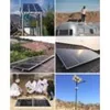 Easy deployable monocrystalline solar panel 250W 164x99,2x4 cm
