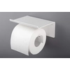 Toilet paper holder - with shelf Deante Mokko Bianco - Additionally 5% discount with code DEANTE5