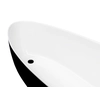 Besco Goya B&W Freestanding Bathtub 140