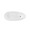 Besco Goya Freestanding Bathtub 140 included click-clack, black, cleaned from the top - ADDITIONALLY 5% DISCOUNT FOR CODE BESCO5