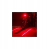 ECLAIRAGE ARRIERE VELO ROUGE + LIGNES LASER