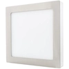 Ecolite LED-CSQ-12W/41/CHR Chrome mounted LED panel 175x175mm 12W day white