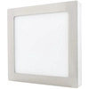 Ecolite LED-CSQ-12W/41/CHR Chromový přisazený LED panel 175x175mm 12W denní bílá