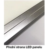 Ecolite LED-GPL44/B-45 Sudraba griestu LED panelis 300x1200mm 45W dienas balts