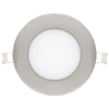 Ecolite LED-WSL-6W/41/CHR Chrome pyöreä sisäänrakennettu LED-paneeli 120mm 6W päivä valkoinen