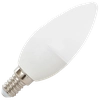 Ecolite LED5W-SV/E14/2700 Bougie mini LED E14 ampoule 5W blanc chaud