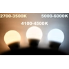 Ecolite LED7W-G45/E27/4100 Mini LED lemputė E27 7W diena balta