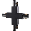 Ecolite TR-SPOJKA/X-3F/CR X connector 3F voor driefasige strip kleur zwart