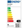 Ecolite Z1107/PIR-CR nero Lampada da esterno con sensore 8W bianco giorno IP44 STYLE 2