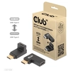 Club3D adapter set USB-C Gen2 angled adapter set of 2, 4K120Hz (M / F)