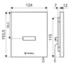 Ediția controler electronic 230 V cromat pentru rezervor de pisoar Compact II