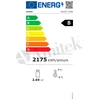 Egyszerű cukrászati ​​vitrin, kapacitása 530l, fekete, bársony 1240B, Amitek 1140033