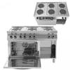 Electric cooker 6-płytowa with oven | Hendi 226247