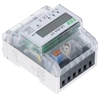 Electric energy meter LE-02d CT - three-phase with programmable ratio, LCD display,kl.1