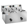 Electric fryer 2x6l 2x3250W + tap | Amitek