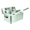 Electric Fryer For Small Catering Double 2x4l 230V Hdf-4+4