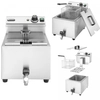 Electric fryer with tap 8L Masterpro | Hendi 209202