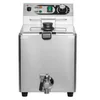 Electric fryer with tap catering 8L 3000W 230V RQF8LV