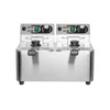 Electric Gastronomic Fryer RQF4L2 2x4L 2x2500W 230V - Fast and Efficient