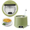 Electric soup pot 8L green 500W 366x325mm Hendi Uniq 860540