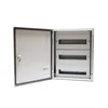 Electrical switchboard 500x400x200mm 60 modules cabinet cabinet modular metal cabinet 3 rows x 15 modules IP66 apparently with DIN rail plates for counterpanel mounting mounting plate