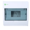 ELEGANT opbouwbord type: EP 1/8 modulair nummer 8 IP40 N+PE-klemmen