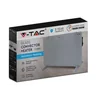 Elektrisk glaskonvektor V-TAC, 2000W/1000W, VIT