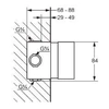 Element podtynkowy Kludi Joop termostat 35093