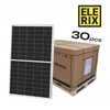 ELERIX Pannello solare Mono Half Cut 410Wp 120 celle, Pallet 30 pz (ESM-410) Bianco